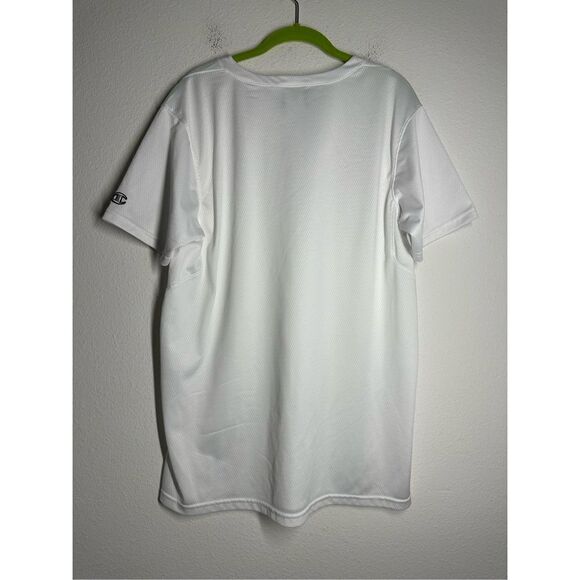 Champion Double Dry White Athletic T-shirt Size M - Picture 3 of 10